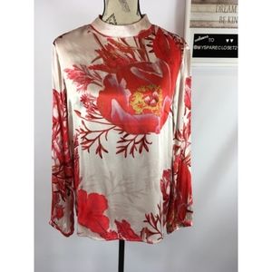KAREN BY SIMONSEN MERCY Floral Long Sleeve BLOUSE